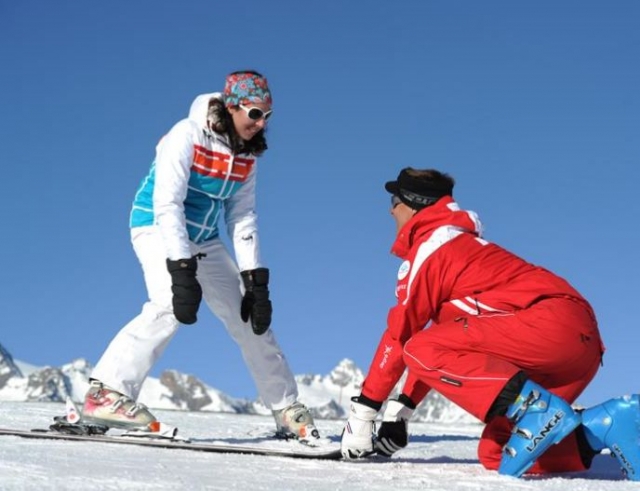  Primera clase de esquí